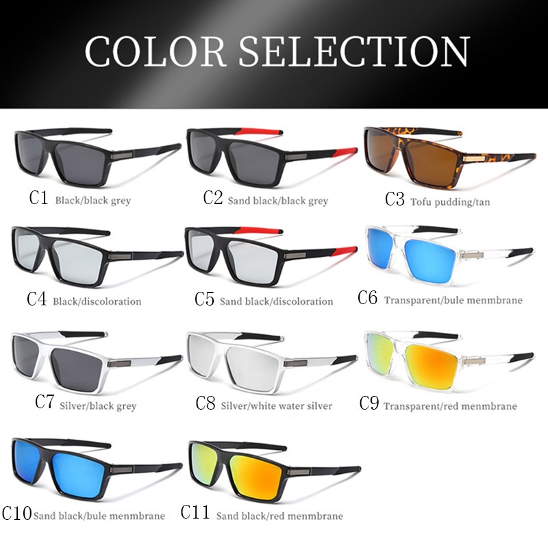 Mắt Kính Chống Bức Xạ Quang Học Tròng Vuông Có Thể Thay Thế Chống Tia Bức Xạ Ngoài Trời Cho Nam Và Nữ