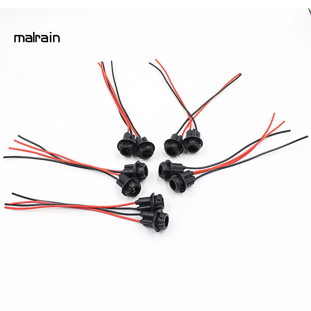 Set 10 Đuôi Đèn T10 Siêu Nhẹ Tiện Dụng Chất Lượng Cao