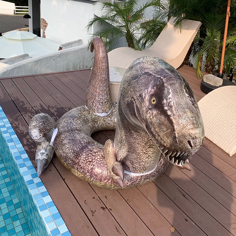Giường Phao Hình Khủng Long 3D Dành Cho Người Lớn