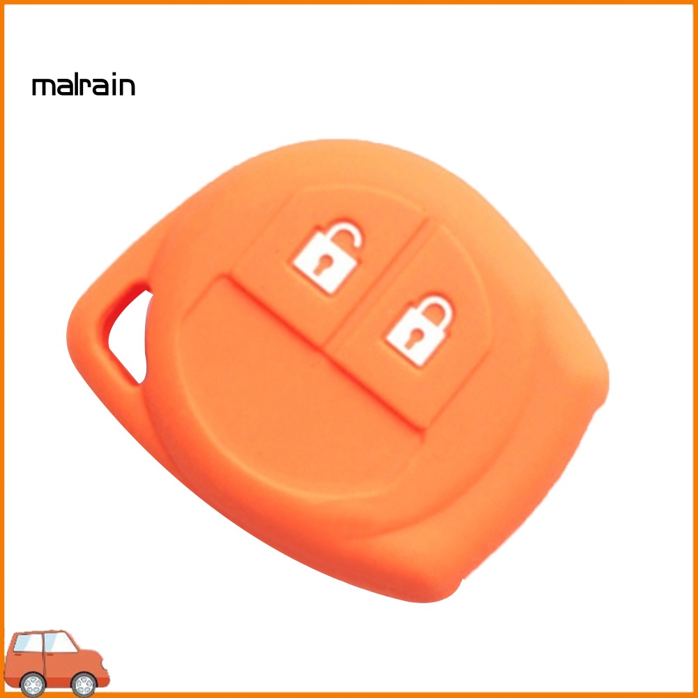 Vỏ Bọc Chìa Khóa Điều Khiển Từ Xa 2 Nút Bằng Silicon Cho Suzuki SX4 Swift Vitara Jimny