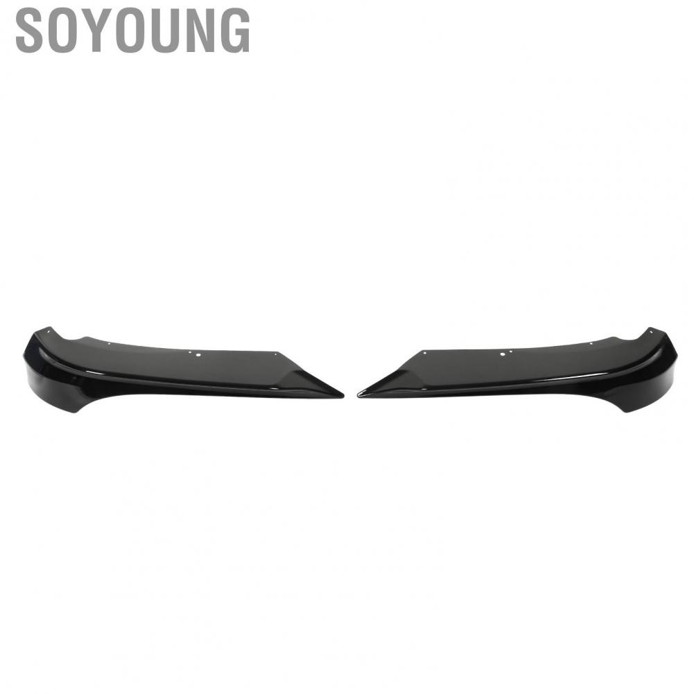 Soyoung Front Splitter Lip Spoiler Easy Installation Bumper  for Car