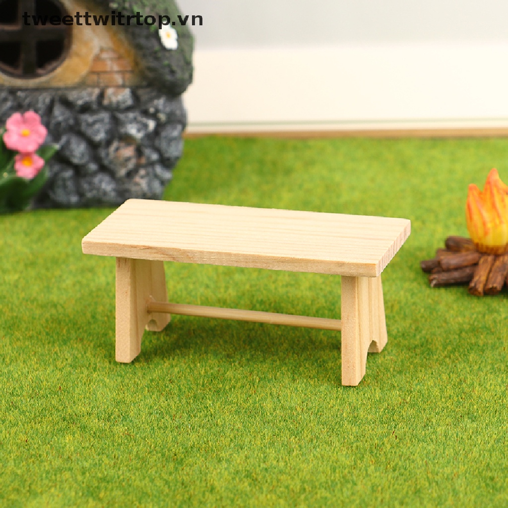 Bàn Trà Mini Tỉ Lệ 1 / 12 Trang Trí Nhà Búp Bê