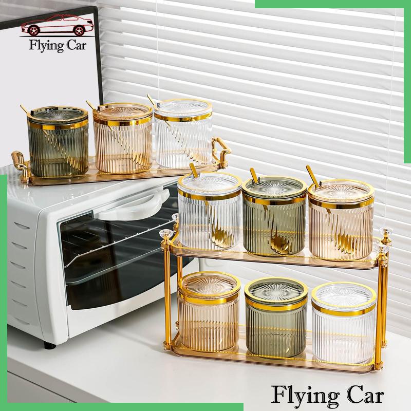 Hộp Đựng Gia Vị Nhà Bếp Đếm Thực Phẩm Chống Bụi Đa Năng Lzdjfmy2