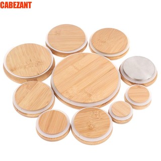Nắp đậy ly bằng gỗ tre và silicon trong suốt tiện dụng ốp