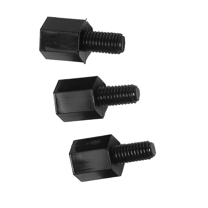 Set 100 Vòng Đệm M3 Ren Lục Giác 6 + 6mm Màu Đen Chuyên Dụng Cho Bo Mạch Chủ