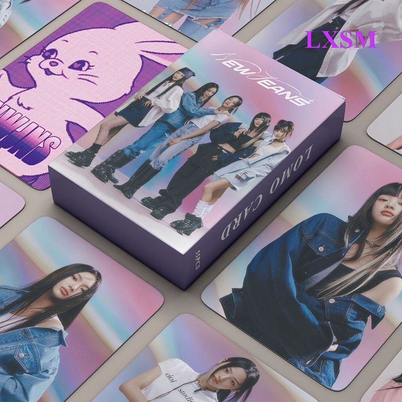 Set 55 Tấm Thẻ Hình Lomo Các Thành Viên Nhóm Nhạc Hàn Quốc