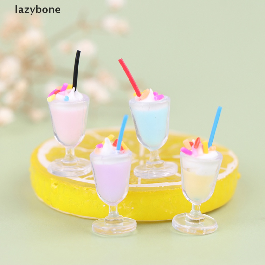 Set 4 Ly Kem Đồ Chơi Búp Bê Mini Dễ Thương