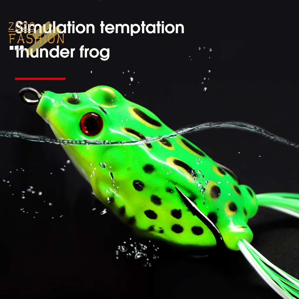 Zzf- Mồi Câu Cá Giả Màu Đen Siêu Bền Chắc Đơn Giản