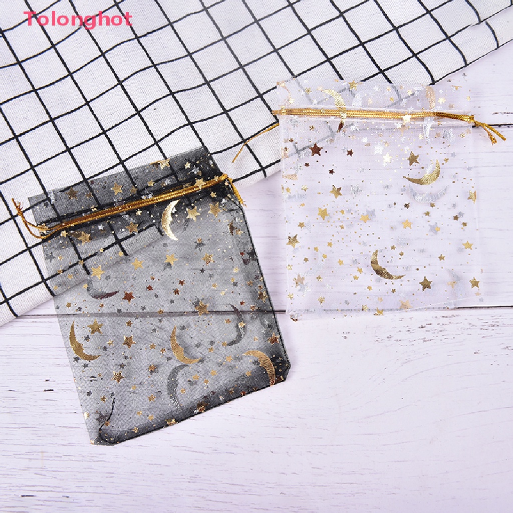 Set 25 / 50 Túi Đựng Trang Sức Hình Ngôi Sao Dễ Thương