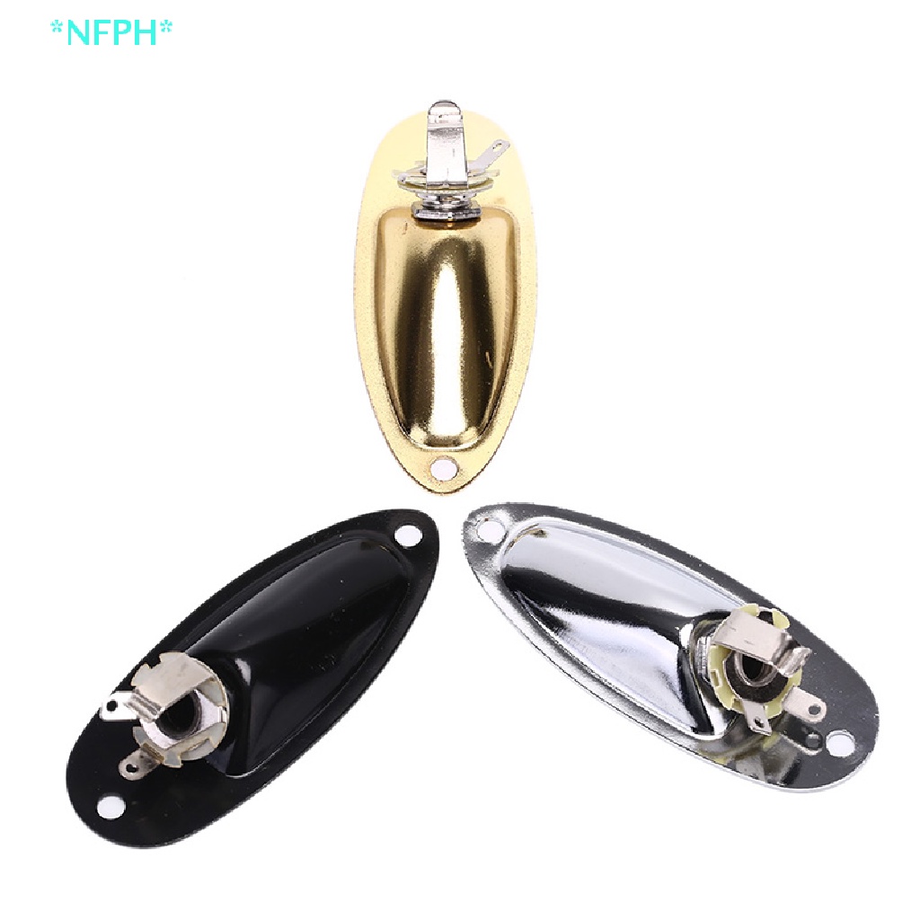 Phích Cắm Đầu Ra 1 / 4 &quot;Chuyên Dụng Dành Cho Đàn Guitar Điện Mới Áo Thun Thiết Kế Mới Năng Động Thời Trang