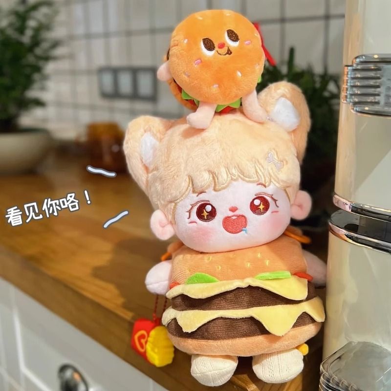 Quần Áo Cho Búp Bê Em Bé 20cm Bằng Cotton Túi Đi Chơi