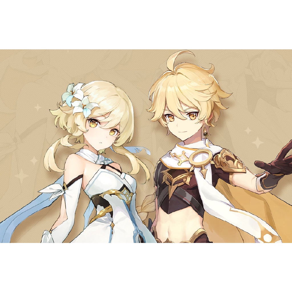 DON'T SLEEP Genshin Impact Aether Cosplay Wig 90cm Long Braid Wigs Heat Resistant Synthetic Hair Party Anime Wigs + Wig Cap