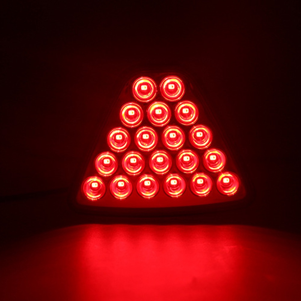 Đèn Phanh Đuôi Xe Hình Tam Giác Thay Thế Cho Xe Mô Tô