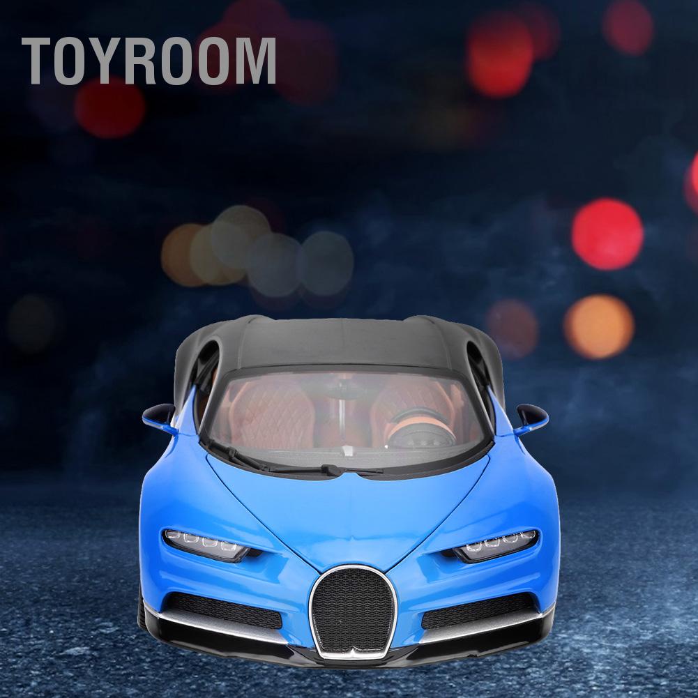 Có thể bán buôn Mô hình xe hợp kim Bugatti Chiron 1:18 cho bộ sưu tập trang trí nội thất quà tặng ToyRoom Hàng giao ngay