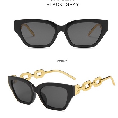 Kính Mát Mắt Mèo Chống Tia UV400 Phong Cách Cổ Điển Cho Nữ