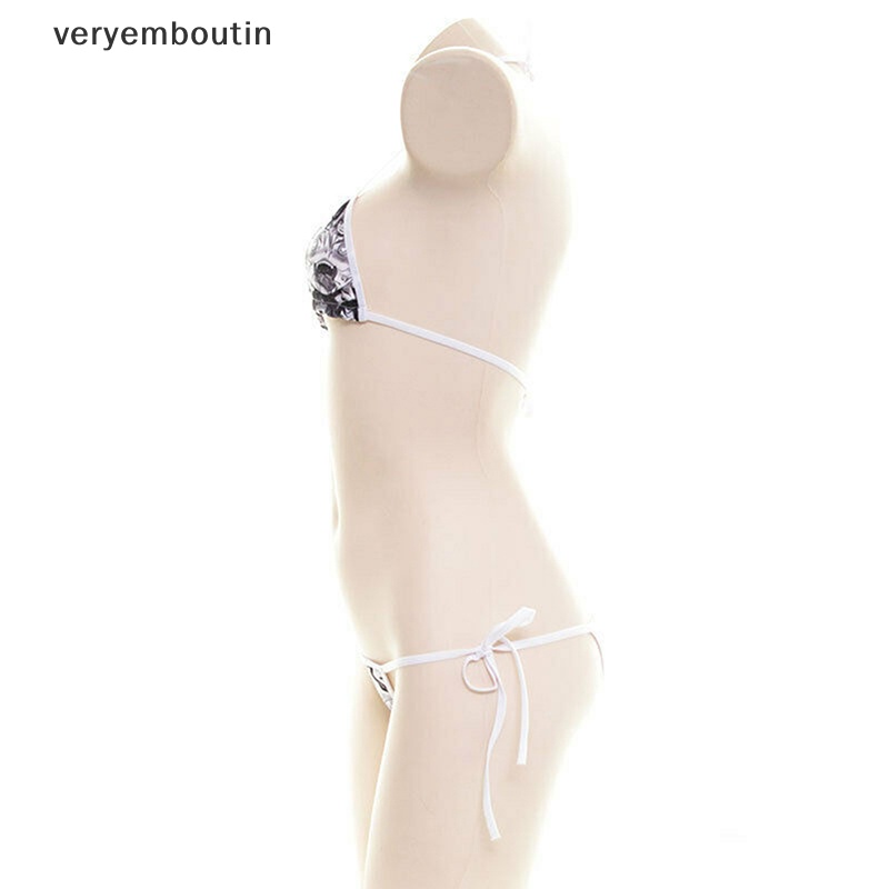 Bộ Đồ Bơi Bikini in Họa Tiết Phong Cách Nhật Bản Quyến Rũ Cho Nữ