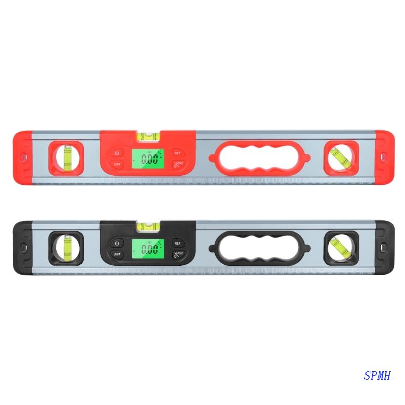 Dụng Cụ Đo Góc Kỹ Thuật Số Siêu Cấp Với Màn Hình LED Nền Cho Thợ Mộc