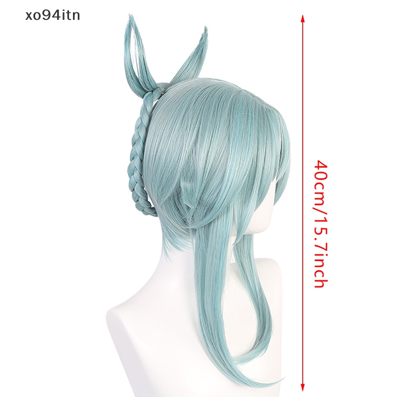 Tóc Giả Thẳng Chịu Nhiệt Hóa Trang Nhân Vật Genshin Va Chạm