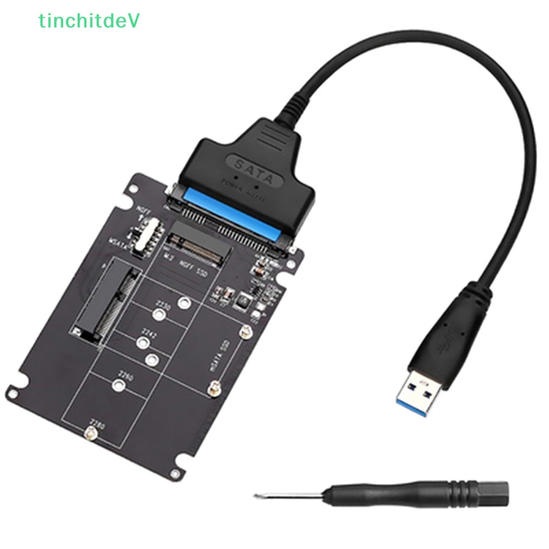 Bảng Mạch Chuyển Đổi m.2 NGFF Sang SATA mSATA Sang USB SATA 3.0 mSATA m.2 NGFF Sang SATA3 Chuyên Dụng