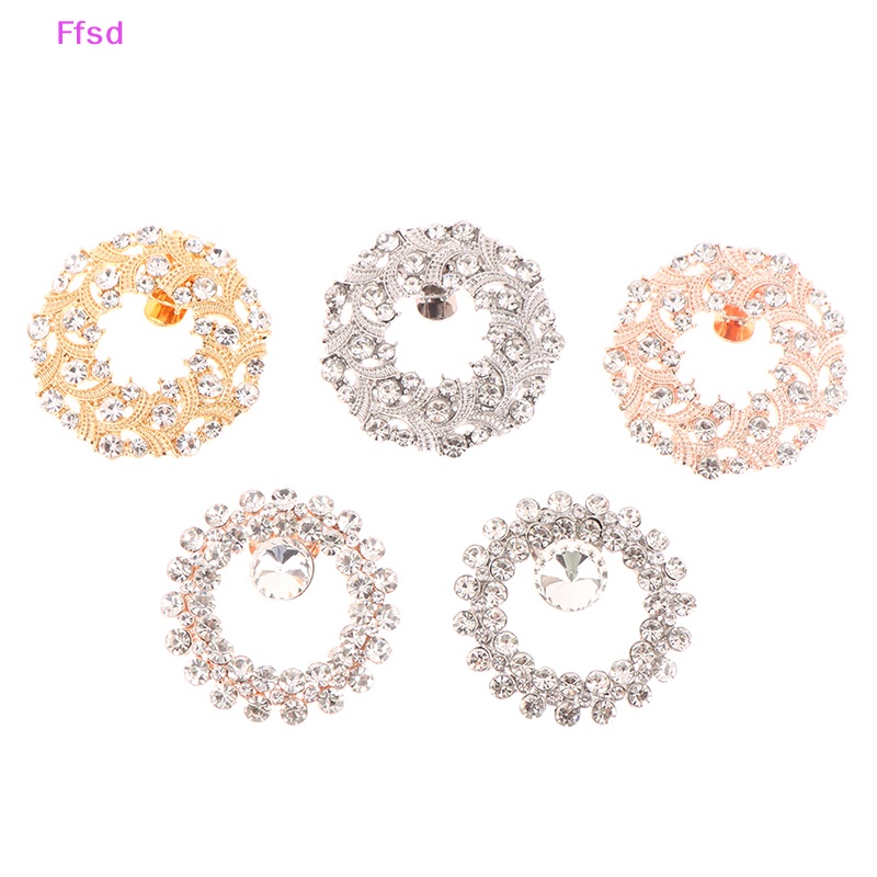 1 Kẹp Đính Đá Trang Trí Giày Cao Gót Cho Cô Dâu