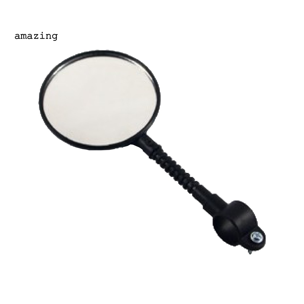 Gương Chiếu Hậu Kèm Tấm Phản Quang An Toàn Tùy Chỉnh Tiện Dụng Cho Xe Đạp