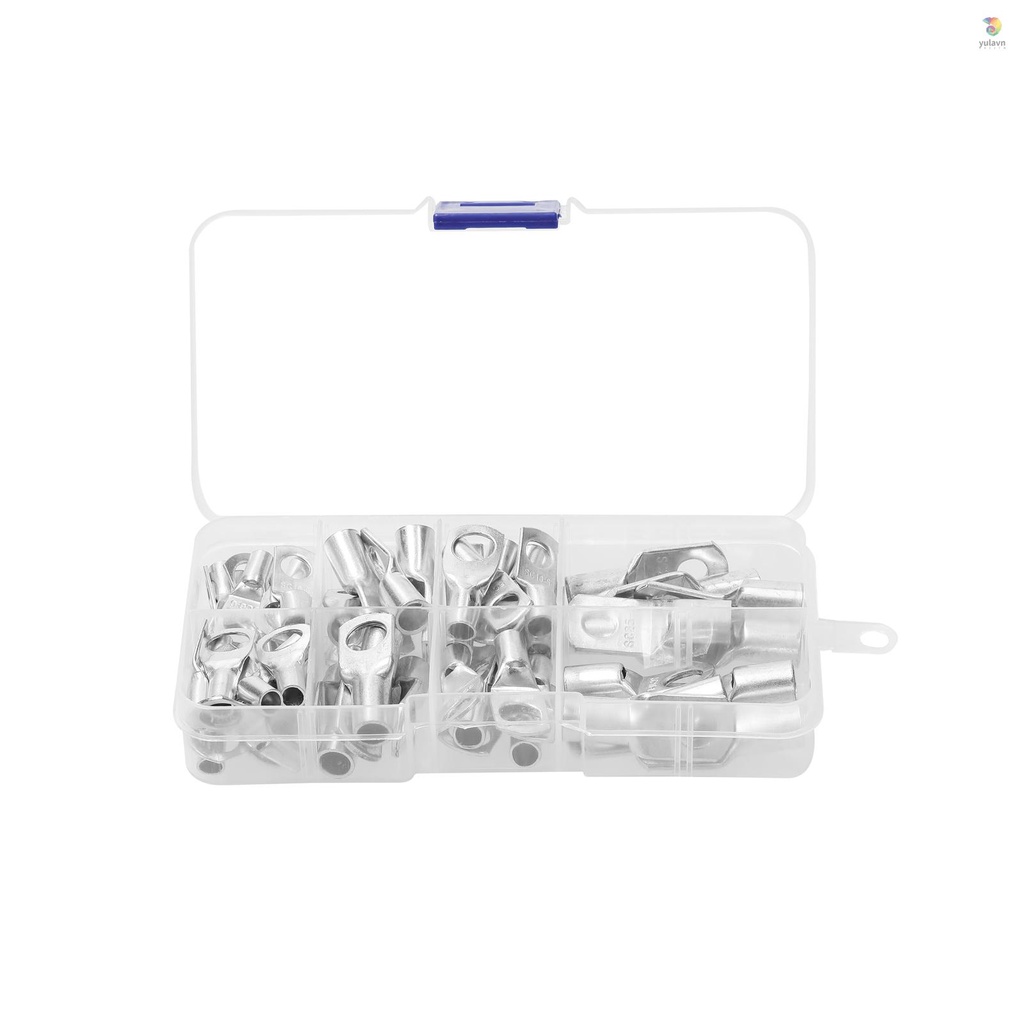 Bộ 60 Vòng Đồng Nối Dây Cáp Co Nhiệt Chuyên Dụng Cho Xe Hơi