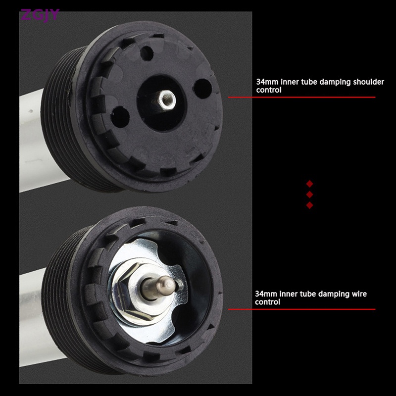 Phuộc Giảm Xóc 32 / 34mm Bằng Hợp Kim Thép Cho Xe Đạp Điều Khiển Từ Xa Mới