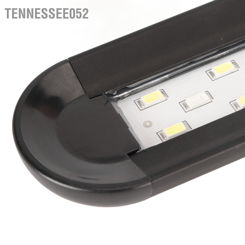 Tennessee052 Kẹp Trên Bể Cá Đa Năng Có Thể Điều Chỉnh Độ Sáng Màu Ánh Thời Gian Đèn LED Phích Cắm Châu Âu 100‑240V