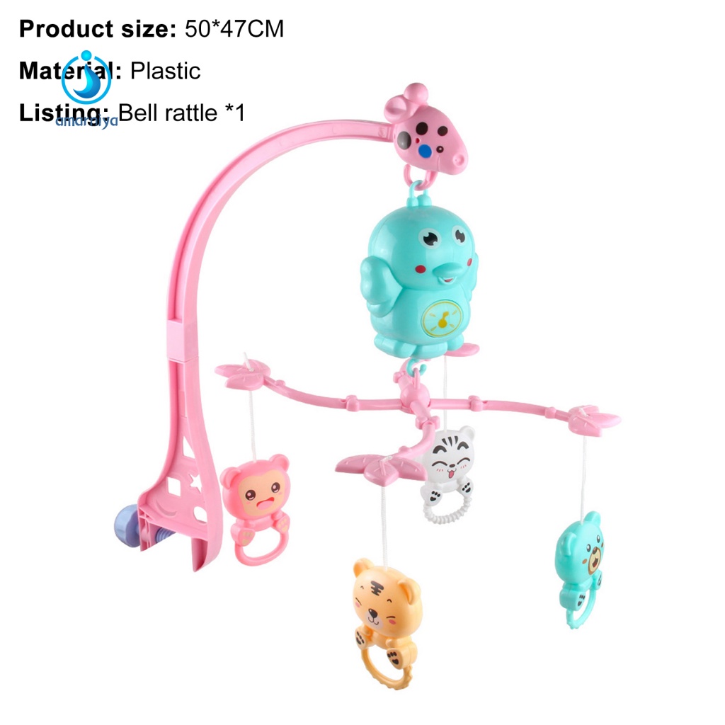 Lục Lạc Cầm Tay Có Chuông Phát Nhạc Cho Bé