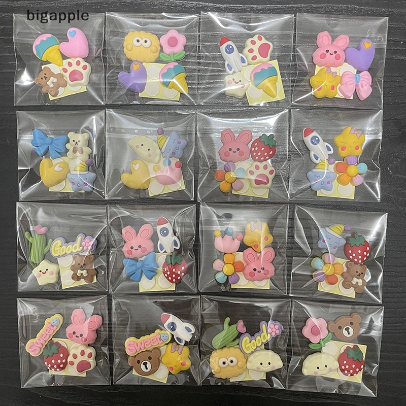 Miếng Dán Hoạt Hình 3D Bằng Nhựa Resin Không Để Lại Dấu Vết Cho Điện Thoại Di Động