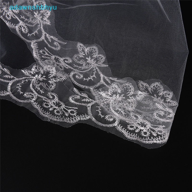 Mạng Che Mặt Dài 150CM Màu Trắng Ngà Cho Cô Dâu