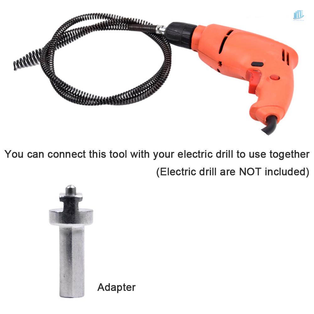 Dụng Cụ Lò Xo Thông Minh Loại Bỏ Đường Ống Thoát Nước Đa Năng Không Cần Khoan Điện