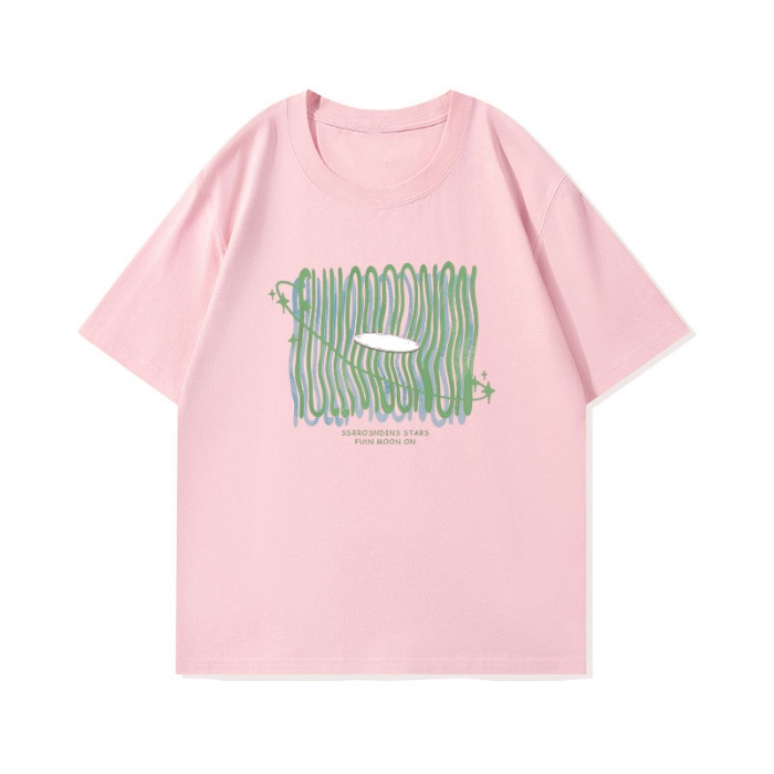 Áo Thun Unisex 100% Cotton Nguyên Chất Ngắn Tay Phong Cách Hàn Quốc Mới NRVP 2023