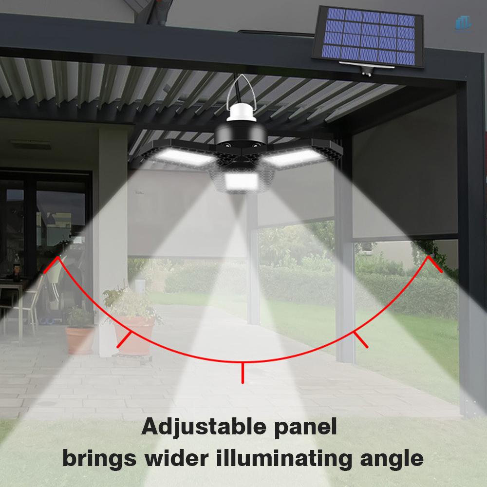 Đèn LED 60 Bóng IP65 Sử Dụng Năng Lượng Mặt Trời Chuyên Dụng Cho Gara Để Xe Hơi (2Mwvn) 60 LED