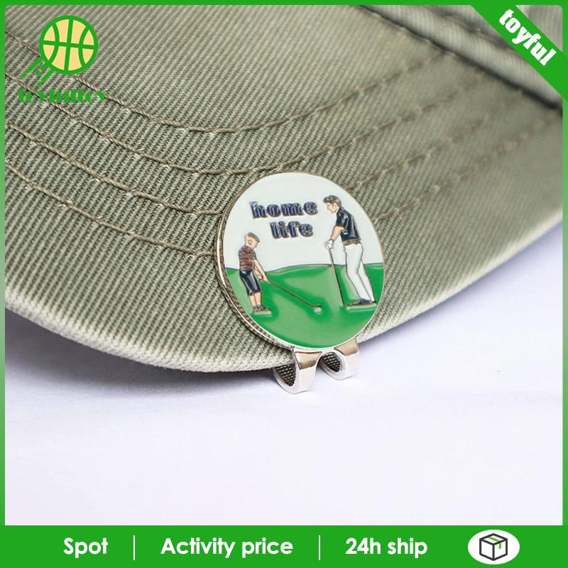 Kẹp Đánh Dấu Vị Trí Bóng Golf 25mm Có Thể Tháo Rời
