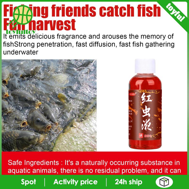 Đồ Chơi Hình Sâu Bướm Đỏ Đậm Đặc Có Hương Thơm Cho Mèo / Cá / Trout Crucian