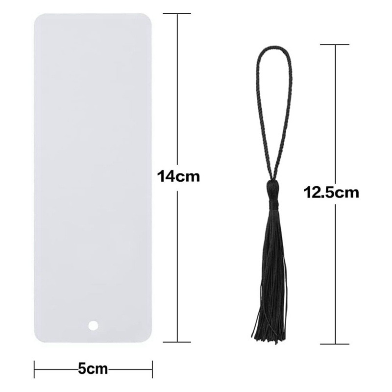 Set 80 Thẻ Đánh Dấu Trang Sách Bằng Giấy Màu Trắng Kèm 80 Núm Tua Đầy Màu Sắc DIY