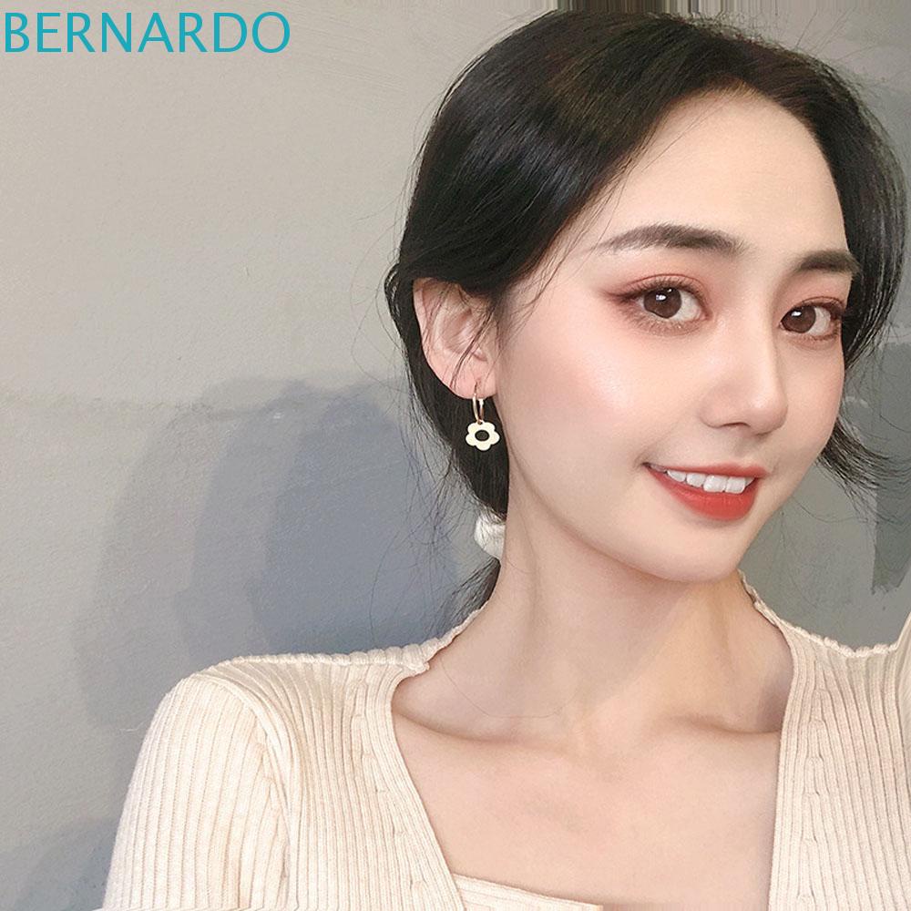 Khuyên Tai Tròn Đính Hoa Kiểu Pháp Mới 2021|Son Môi Màu Sắc Thời Trang|Bông Tai Kim Loại Nhiều Màu Sắc