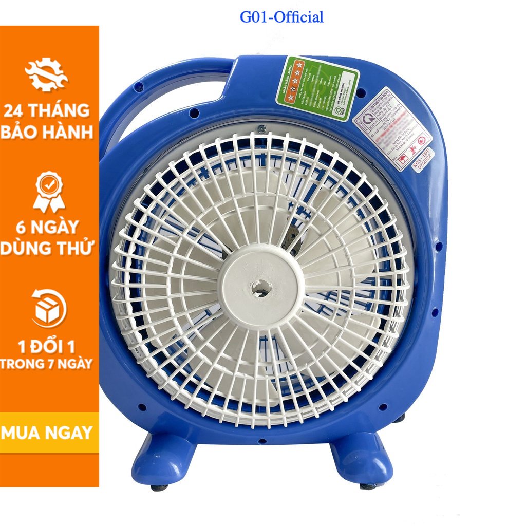 Quạt hộp mini G01 cao cấp nhỏ gọn, tiện dụng, công suất lớn, giá rẻ