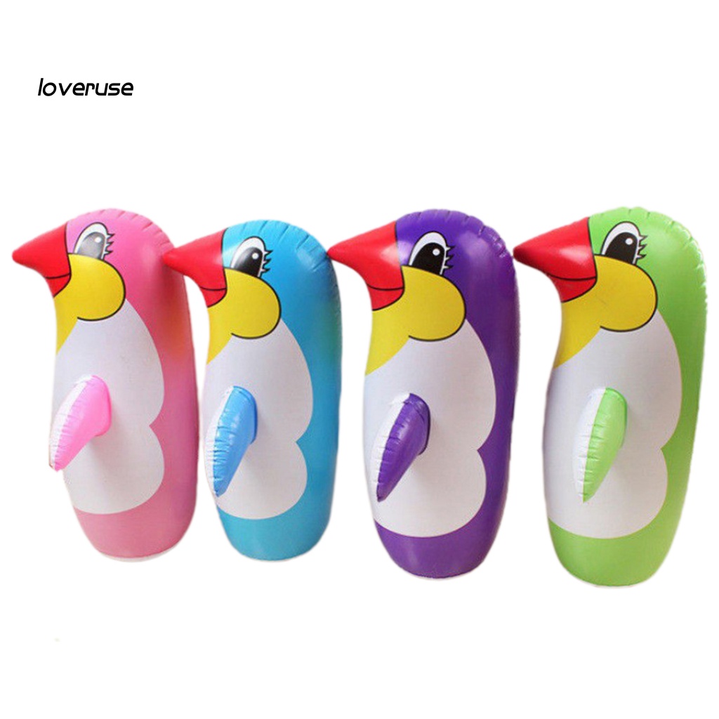 / Lo / Túi Đấm Bơm Hơi Đầy Màu Sắc Tươi Sáng Hình Động Vật Cho Trẻ Em / Người Lớn