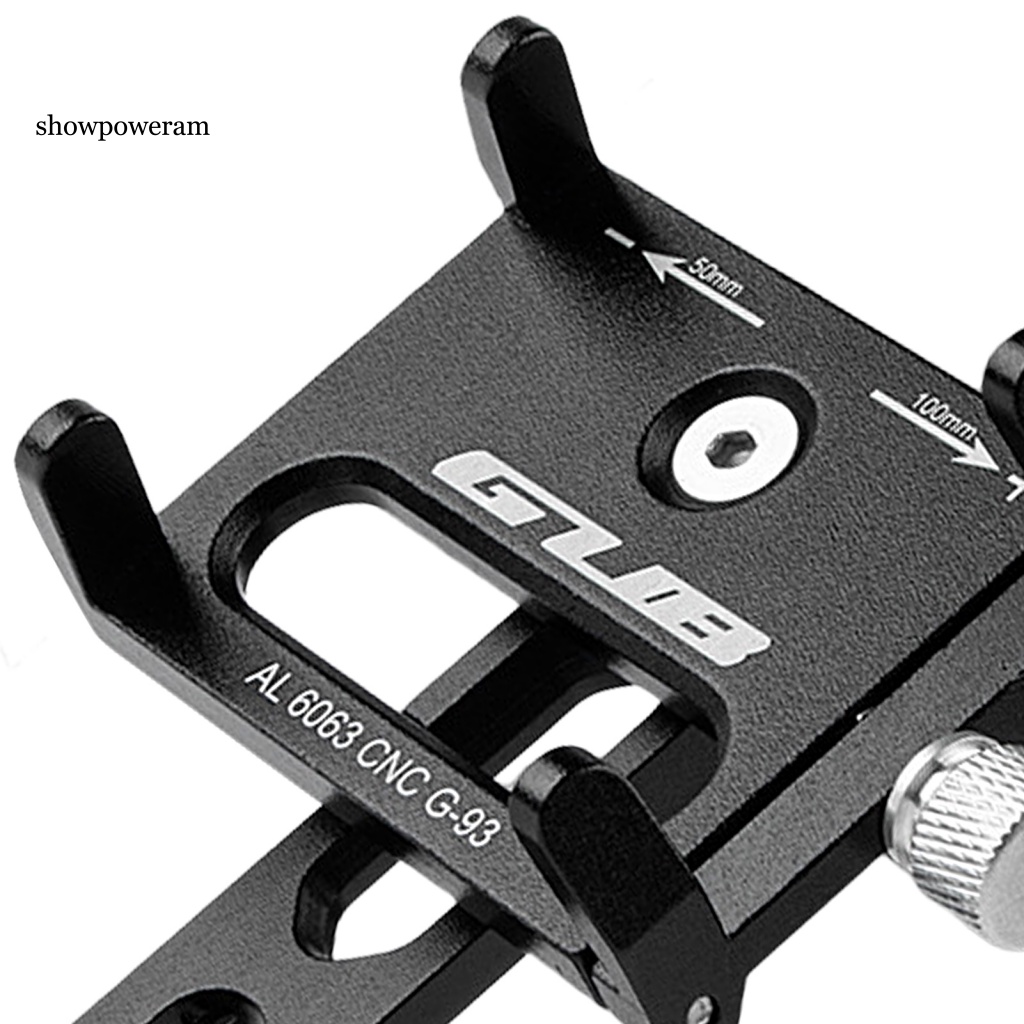 Giá Đỡ Điện Thoại Màu Đen Hấp Thụ Sốc Tiện Dụng Cho Xe Đạp