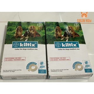 Vòng đeo cổ diệt ve rận cho chó Kiltix