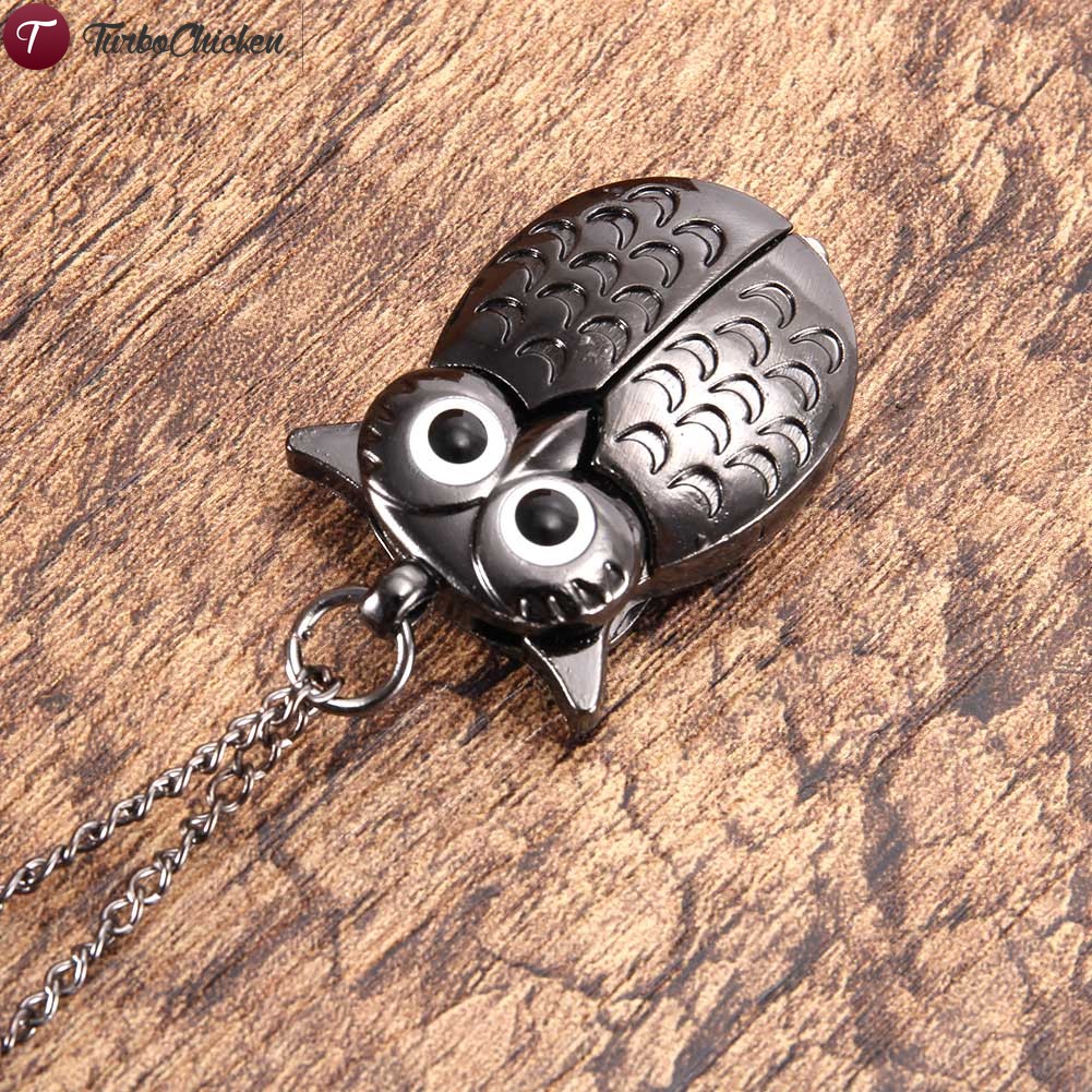 Đồng Hồ Quả Quýt Hình Con Cú Dễ Thương Phong Cách Vintage