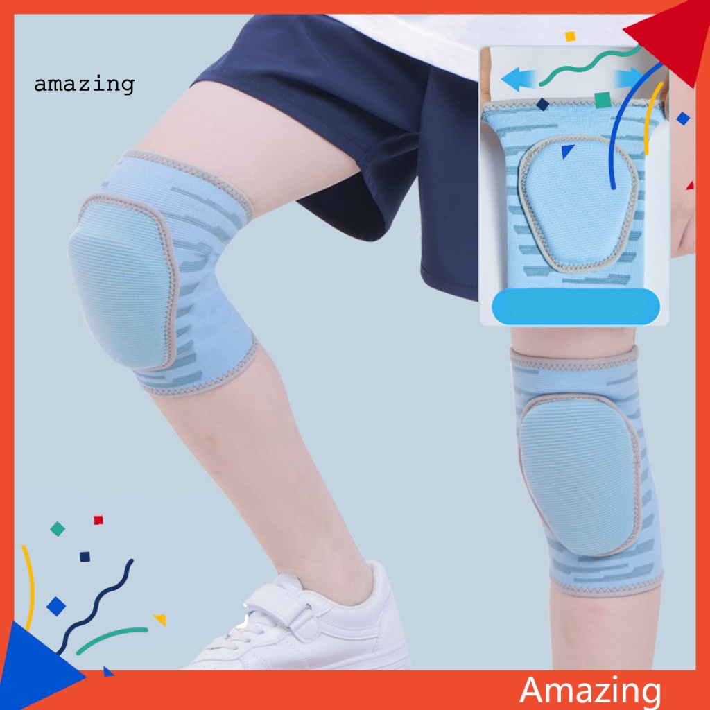 1 Cặp Đệm Bảo Vệ Đầu Gối Chống Va Chạm Khi Nhảy Múa Cho Bé