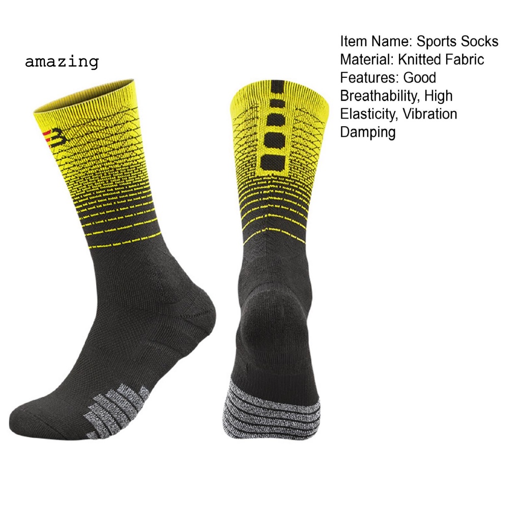 1 Đôi Vớ Thể Thao Chống Trượt Chống Ẩm Loại Bỏ Ẩm Tiện Dụng