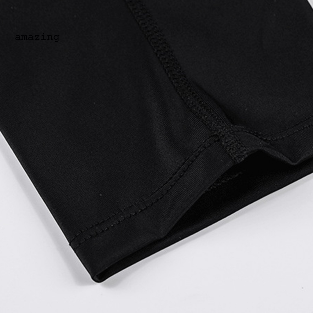 1 Tất Ống Chân Nén Dài Đến Đầu Gối Chống Trượt Thoải Mái Dùng Khi Chơi Bóng Rổ