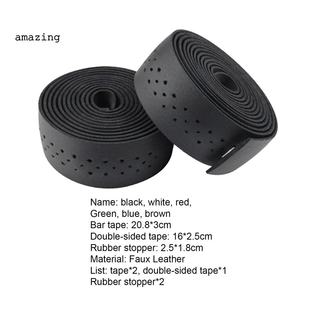 Bộ 2 Cuộn Băng Quấn Tay Cầm Xe Đạp Leo Núi Siêu Mỏng Mềm Mại