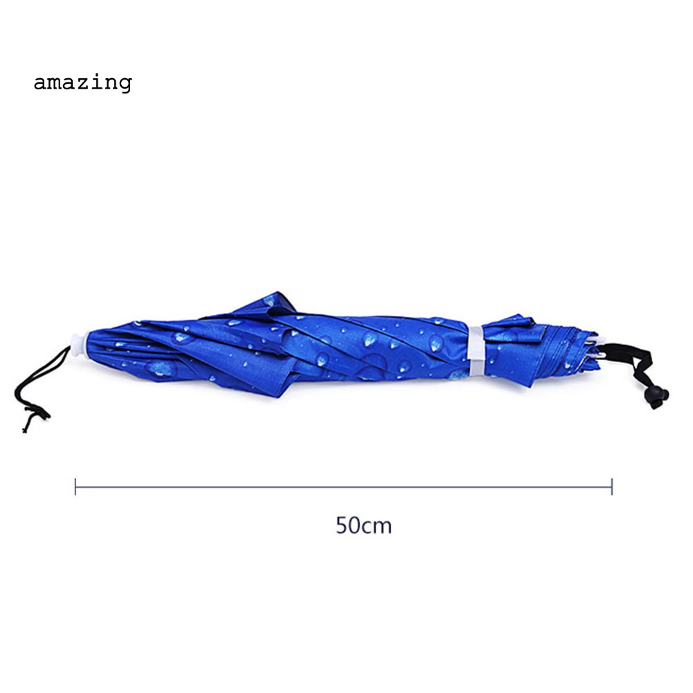 Mũ Dù Chống Nắng / Tia UV / Gió Có Thể Gấp Gọn Dùng Khi Đi Câu Cá / Du Lịch Ngoài Trời