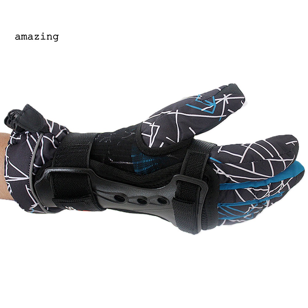 Set 2 Đai Quấn Bảo Vệ Cổ Tay Có Thể Điều Chỉnh Hỗ Trợ Trượt Tuyết