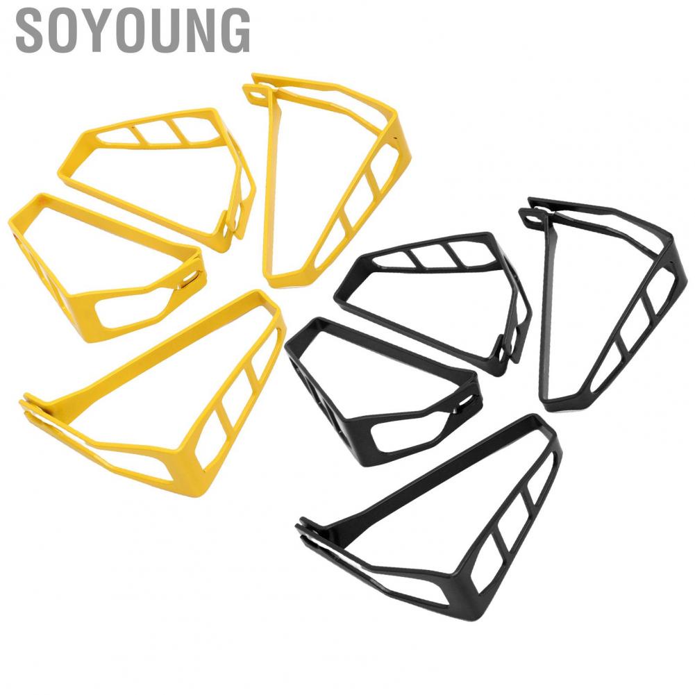 Soyoung Turn Signal Protective Cover  Front Rear Aluminium Alloy Motorcycle Turn Light Guard  Break  for Motorbike